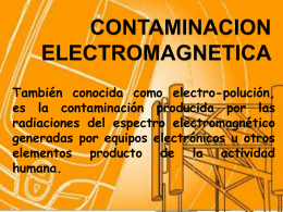 Contaminación electromagnética