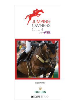 Jumping Owners Club with FEI