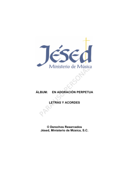 Descargar PDF - Jesed Ministerio de Música Católica