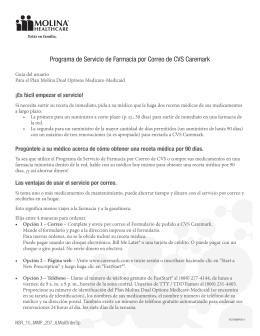 formulario de pedido por correo