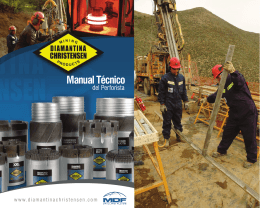 Manual del Perforista DCT - 2010.indd