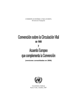 SP-Consolidated Road Traffic - United Nations Economic