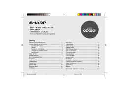 OZ-290H Operation Manual