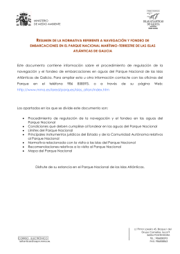 resumen de la normativa referente a navegación y
