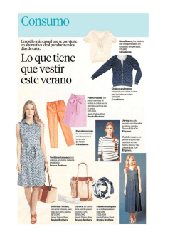 Pulso, Lo que tienes que vestir este verano