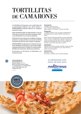 tortillitas de camarones