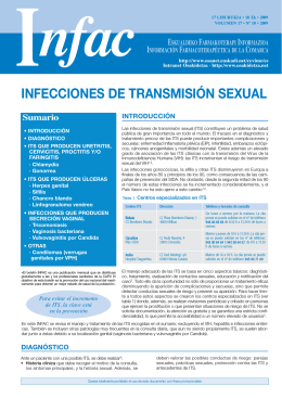 infecciones de transmisión sexual - Osakidetza