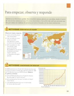 Para empezar, observa y responde