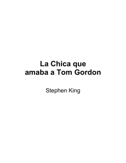 Stephen King – La chica que amaba a Tom Gordon