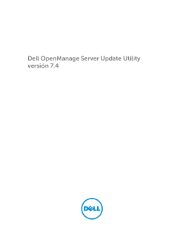 Dell OpenManage Server Update Utility versión 7.4