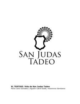 EL TESTIGO. Vida de San Judas Tadeo