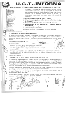 U.G.T.-INFORMA - CHTJ-UGT