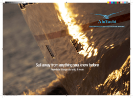 Sail away from anything you knew before