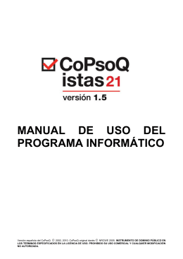 MANUAL DE USO DEL PROGRAMA INFORMÁTICO