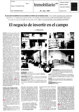 El negocio de invertir en el campo