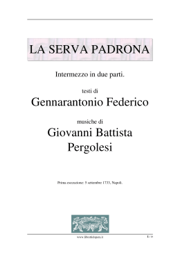 PDF La serva padrona - Libretti d`opera italiani