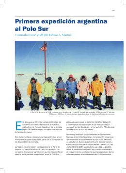 Primera expedición argentina al Polo Sur