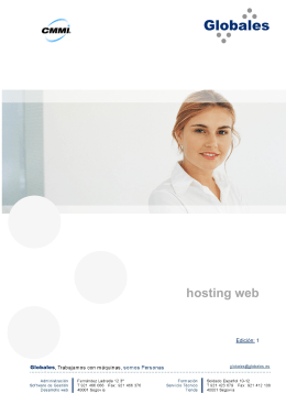 hosting web - Soluciones Informáticas Globales