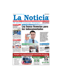 Ley busca licencias para los indocumentados - La Noticia