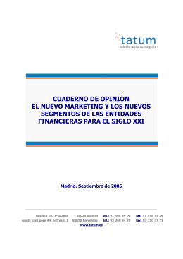 cuaderno de opinión el nuevo marketing y los nuevos