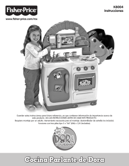 Cocina Parlante de Dora - Fisher