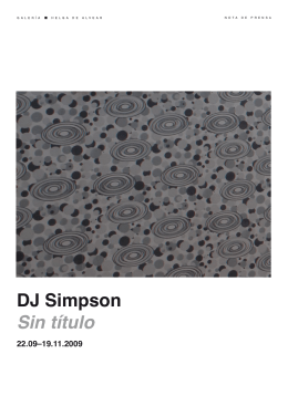 DJ Simpson Sin título
