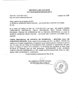 REPÚBLICA DEL ECUADOR www.funcionjudicial—pichincha.gob.ec