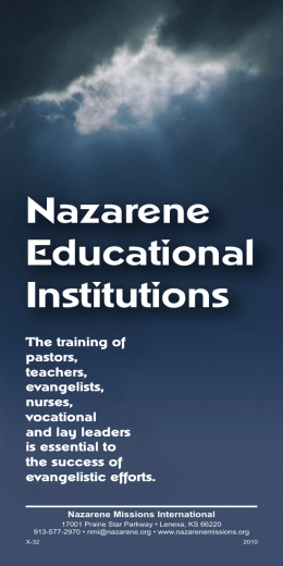 Nazarene Educational Institutions