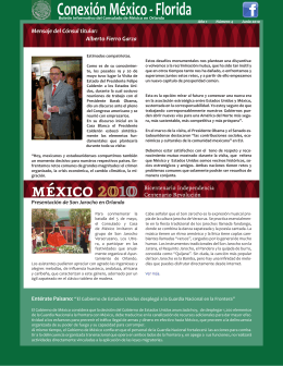 Conexión México - Florida - Secretaría de Relaciones Exteriores