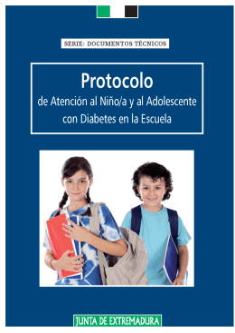 Protocolo Diabetes en la Escuela