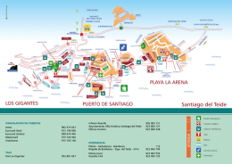 lCOD [33 KM) SANTIAGO DEL TEIDE [`I 5 KM) ` TAMAIMO