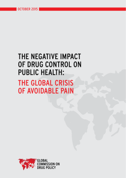 the negative impact of drug control on public health