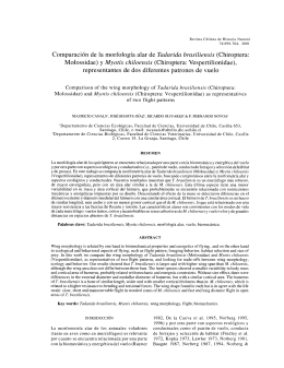 Artículo - Revista Chilena de Historia Natural