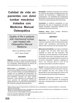 Imprimir este artículo - Revista Colombiana de Medicina Física y