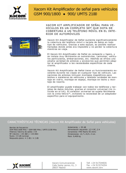 Xacom kit amplificador de señal para vehículos para