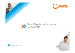 Manual de instalación