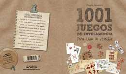 1001 juegos de inteligencia para toda la familia