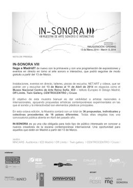 IN-SONORA VIII