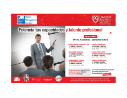 UAGRM Business School presenta