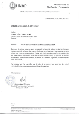 w iUNAP - Universidad Nacional de la Amazonía Peruana