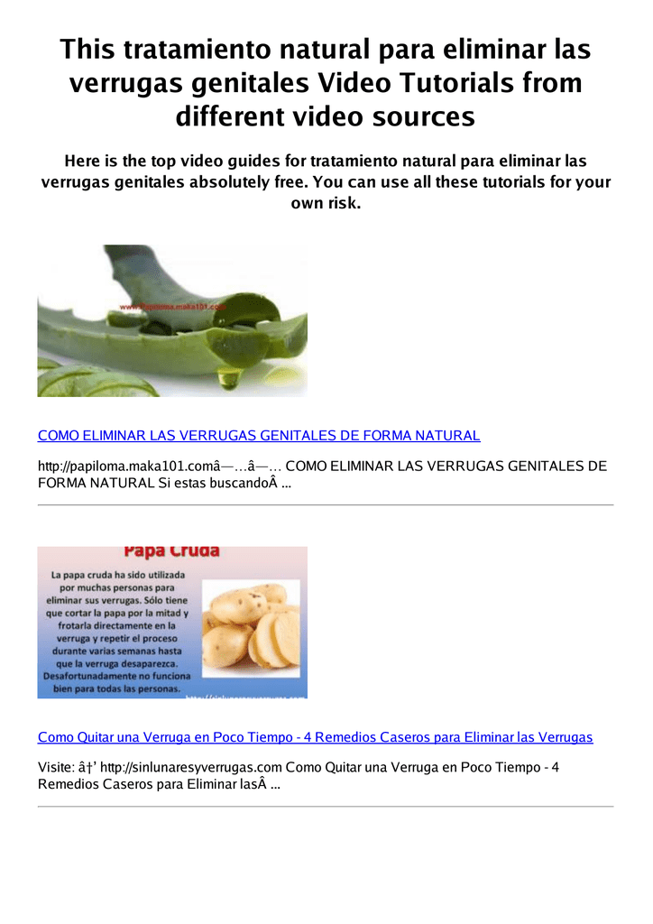 tratamientos naturales para eliminar verrugas genitales tratamientos naturales para eliminar verrugas genitales