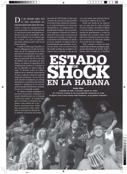 Artículo en formato PDF - Clave, Revista Cubana de Música