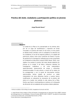 PDF (texto completo) - De Prácticas y Discursos