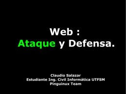 Web: Ataque y Defensa (2007)