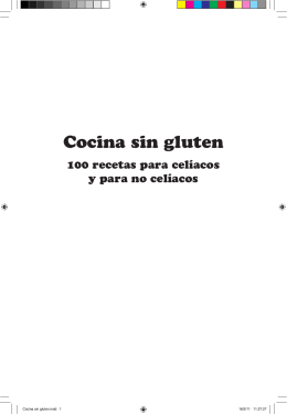 Cocina sin gluten - Lectio Ediciones