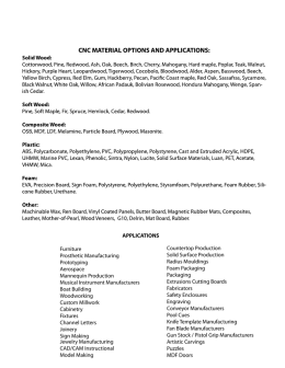 APPLICATIONS AND CUTTABLE MATERIALS