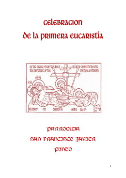 Moniciones y preces - Parroquia San Fco Javier