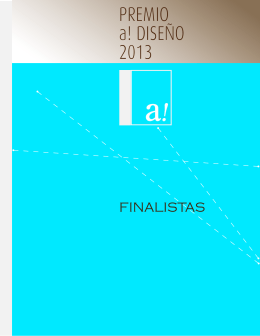 PREMIO a! DISEÑO 2013