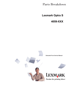 Lexmark Optra S 4059-XXX