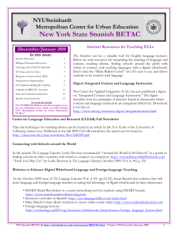 New York State Spanish BETAC
